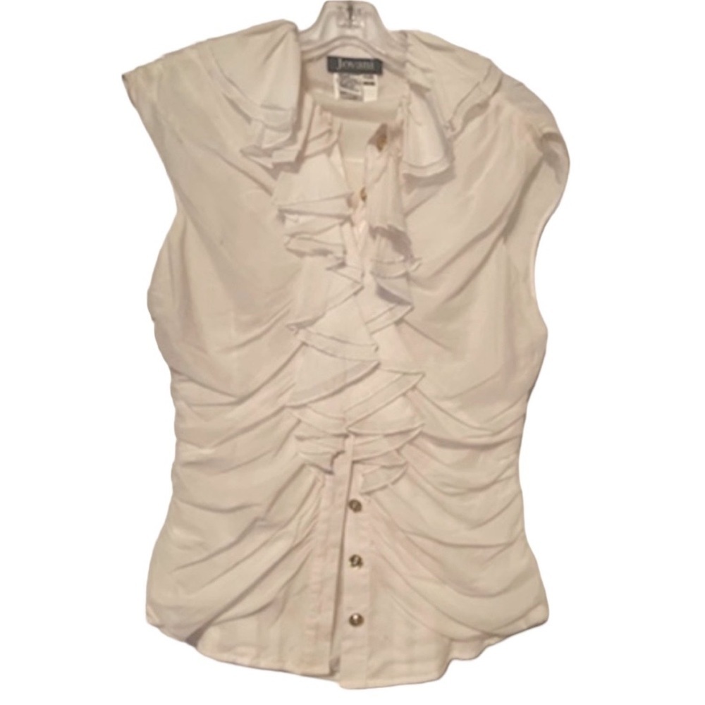 Jovani Top White